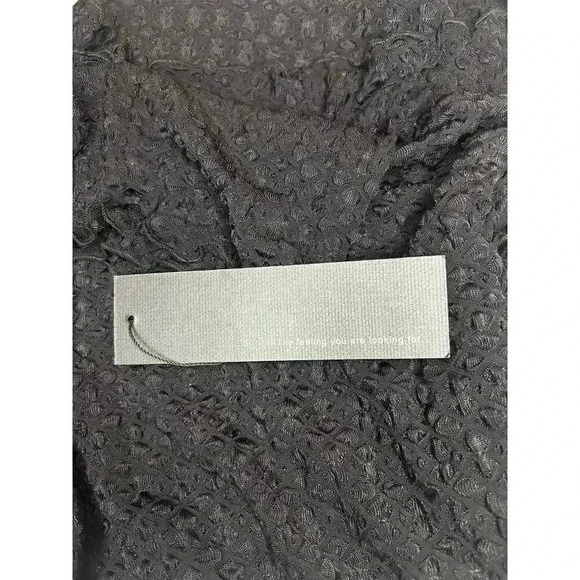 S. Deer High Neck Slim Fit Textured Minimalist Top Dark Coquette Whimsigoth - Picture 11 of 11